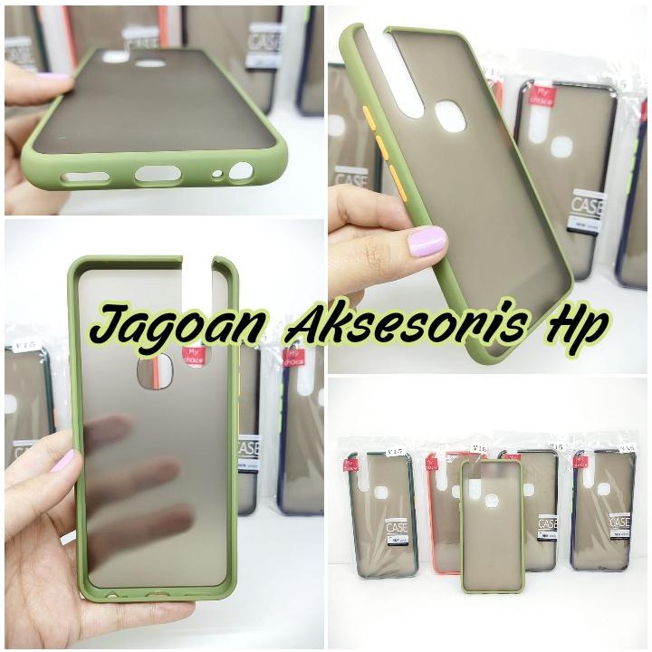 Bumper AERO CASE Vivo V15 6.53 Inchi Premium Hardcase My Choice List Warna Matte