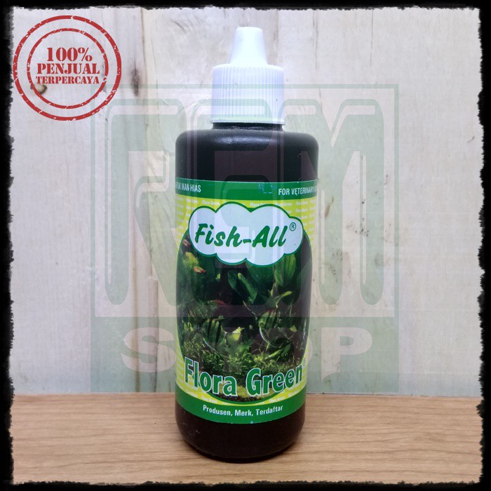 fish all pupuk cair aquascape aquarium flora green 100ml murah