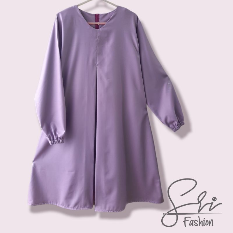 Ellen Tunik Katun Toyobo Premium / Baju Atasan Wanita Polos Model Simpel Terbaru