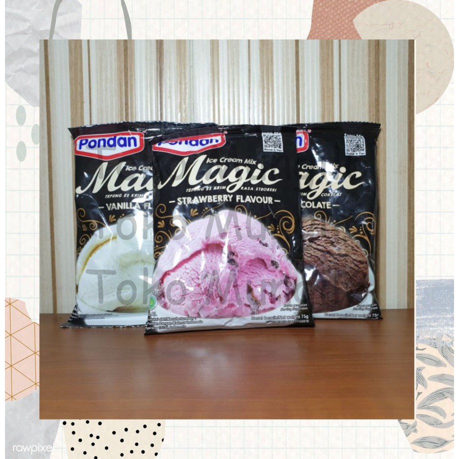 

Pondan Ice Cream Sachet Aneka Rasa