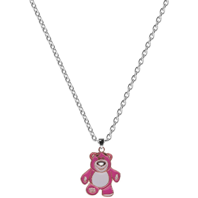 Bear Necklace Accessories Trendy Hip Hop Chain