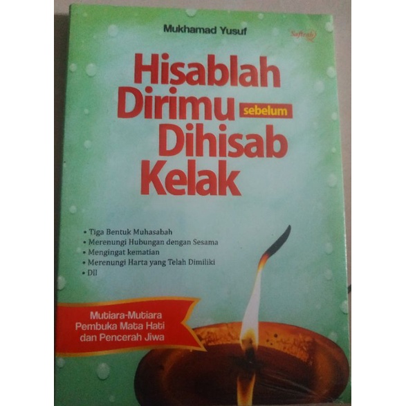 Buku obral murah Hisablah Dirimu sebelum dihisab Kelak