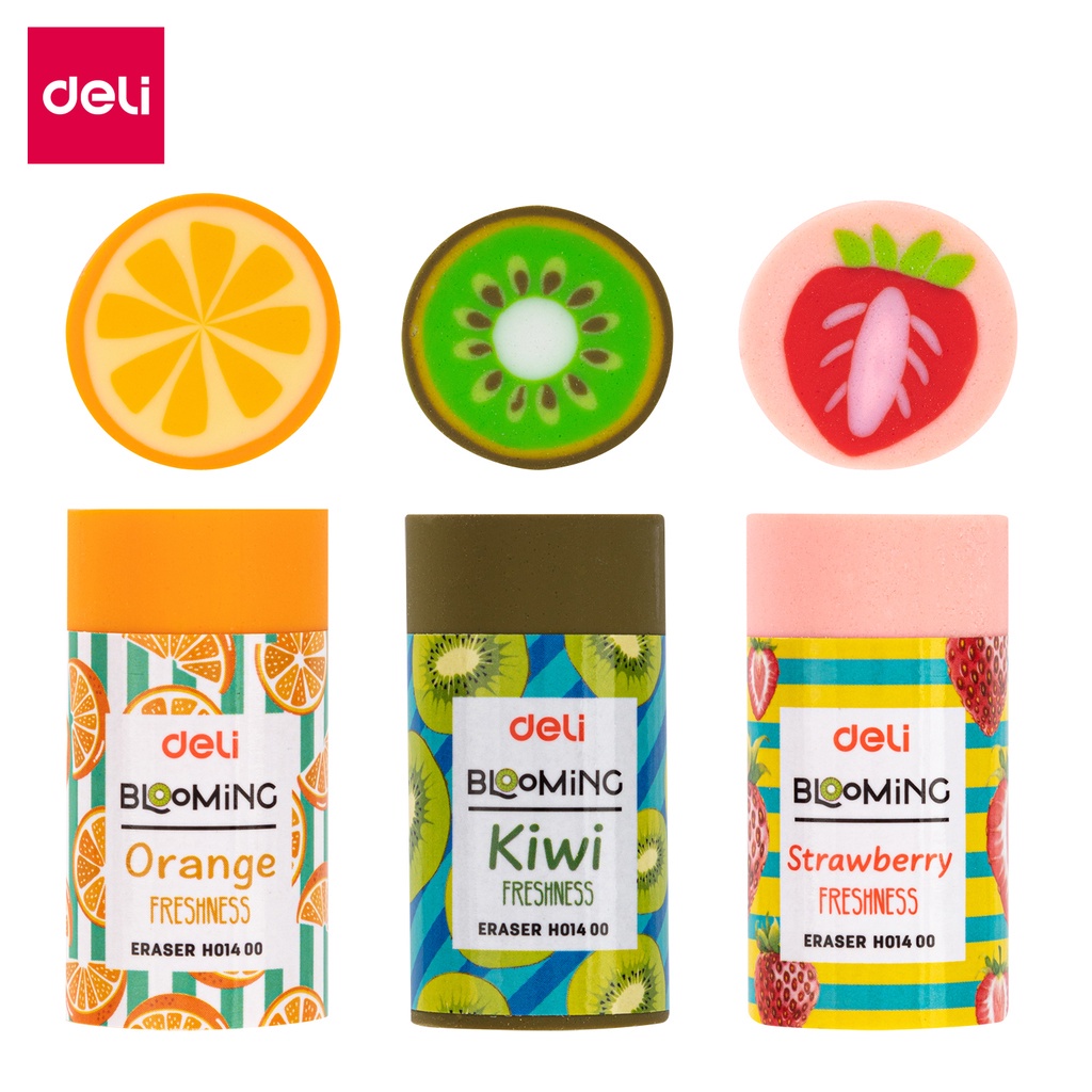 

KOREAN DELI PENGHAPUS ERASER PENGHAPUS LUCU GAMBAR BUAH KIWI STRAWBERRY LEMON ALAT TULIS ANAK SEKOLAH KANTOR EH01400