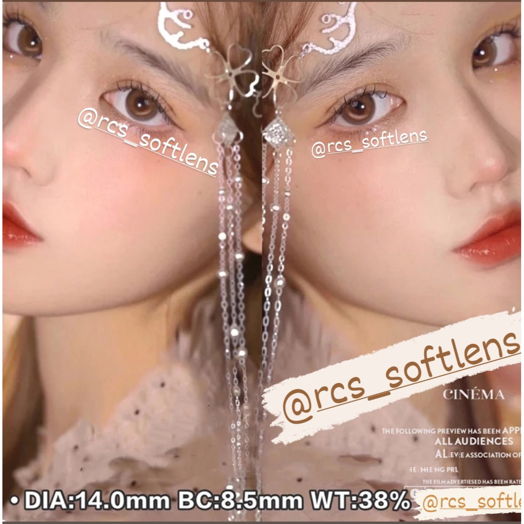 RCS✅ Softlens coklat softlens brown softlens import