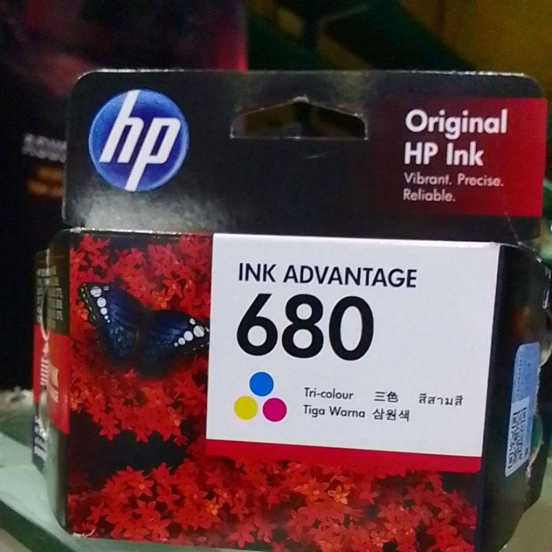 Jual cartridge printer hp 680 colour Shopee Indonesia