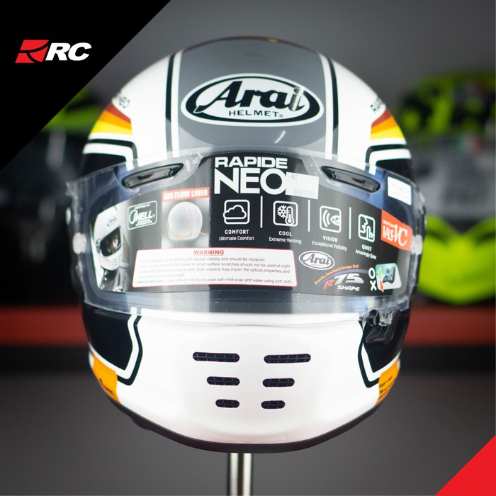 

Arai Rapide Neo Number White