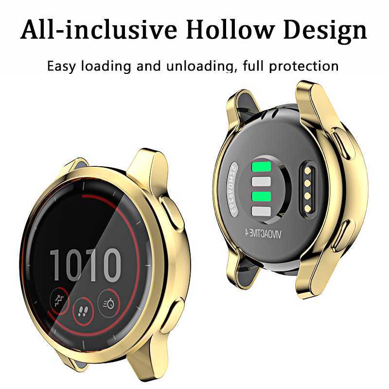 Case Pelindung Smartwatch Garmin Venu SQ 2S 2 Plus Bahan TPU Untuk vivoactive 4 4S