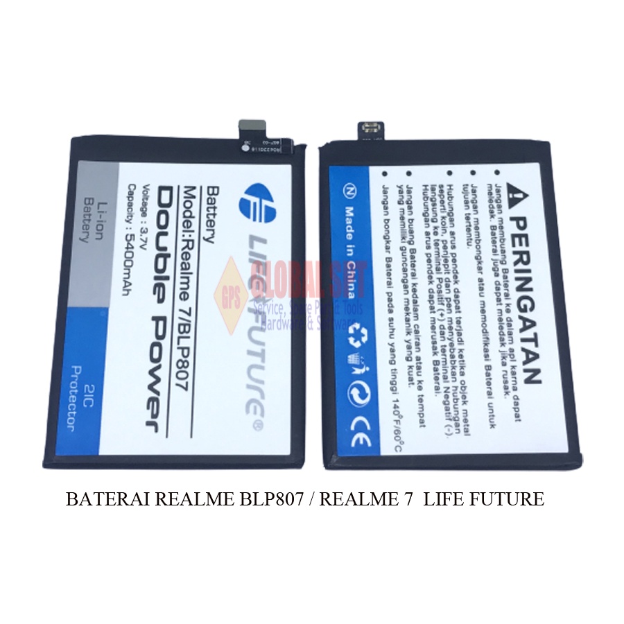 BATERAI REALME BLP807 LIFE FUTURE / BATRE / BATERE REALME 7 LF / REALME7 LF