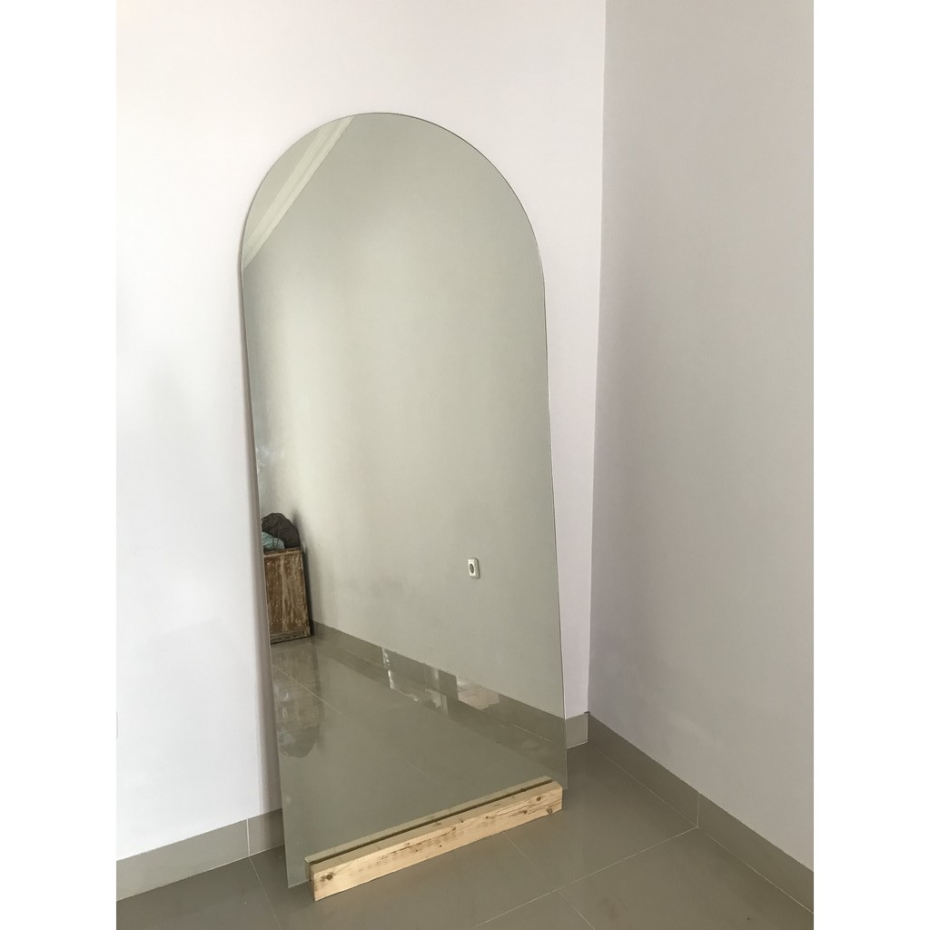 [BALI] CERMIN TANPA BINGKAI / FRAMELESS STANDING MIRROR | Shopee Indonesia