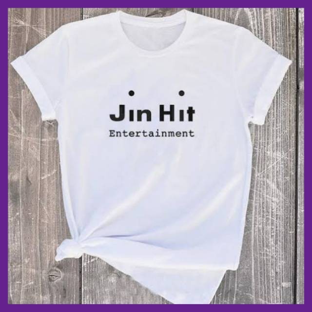 Big Hit t-shirt and JIN HIT Entertainment kpop women's blouse // dimasrino956 shop