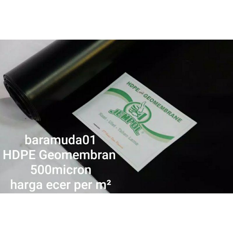 HDPE Geomembran Micron500 harga eceran m² Kualitas terbaik