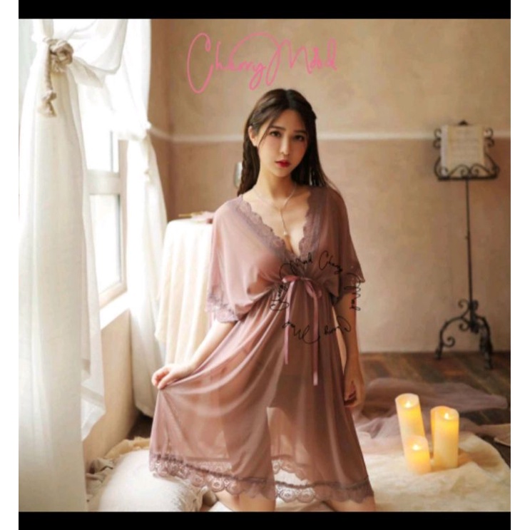 uqv lingeries dress jumbo LD 140cm baju haram hot termurah