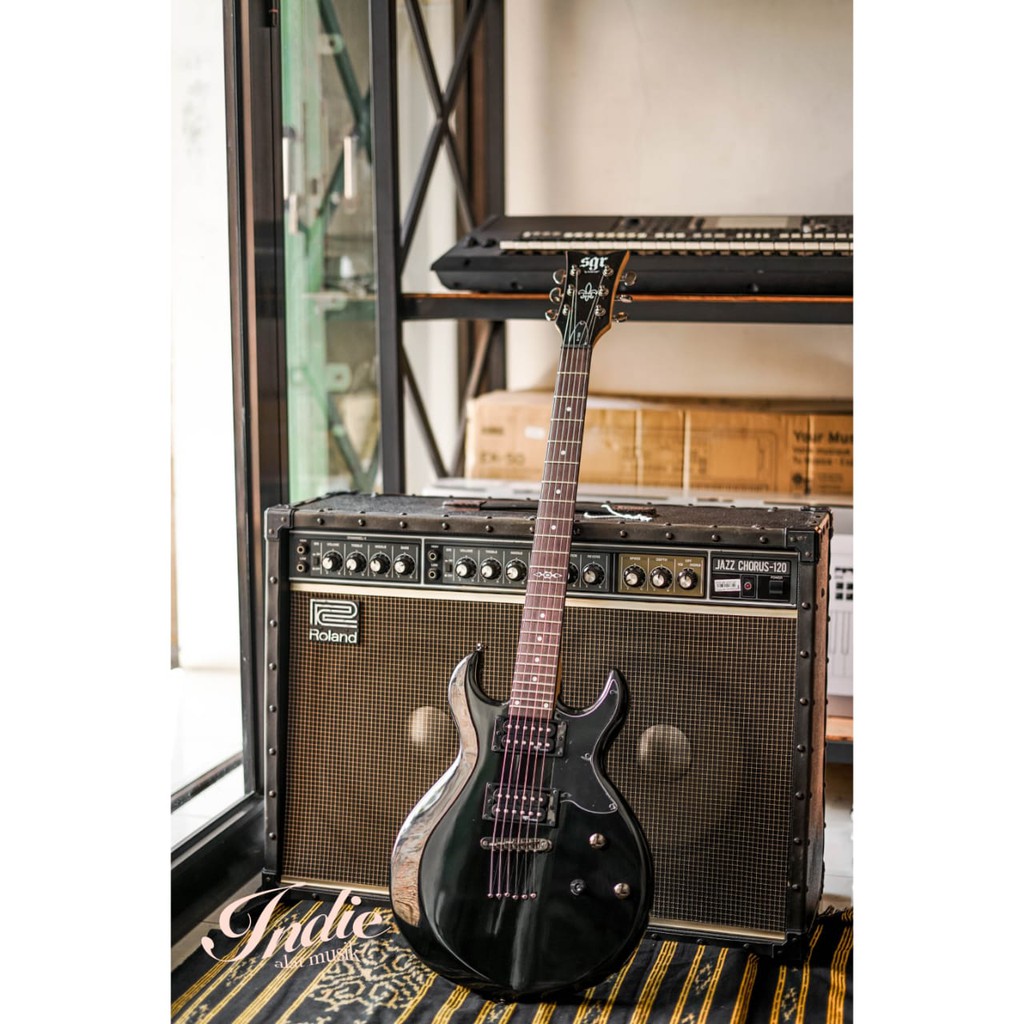 Gitar Elektrik Schecter S1 SGR Black