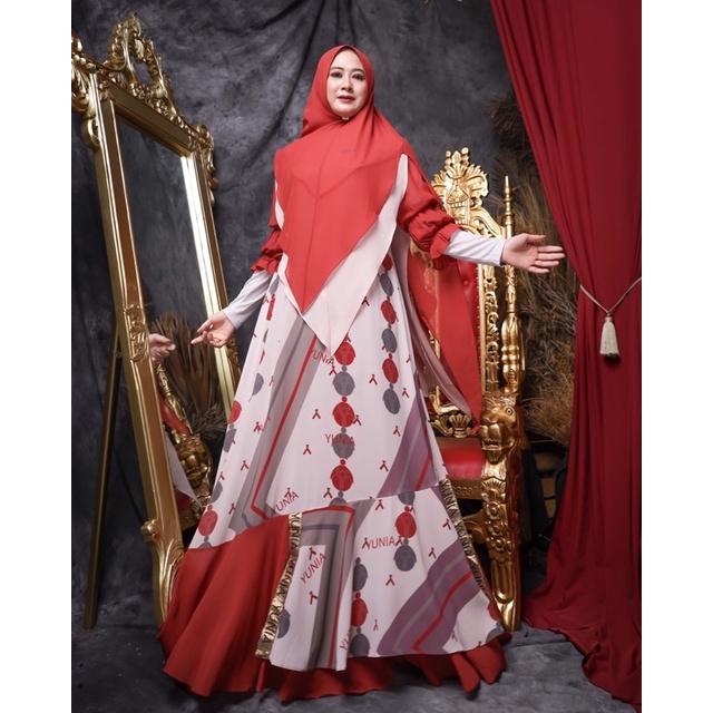 SALE Gamis Rishika set Dress by Yunia Syari