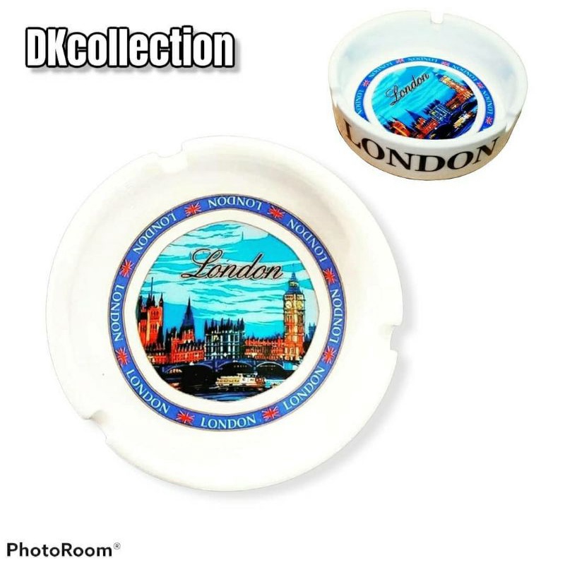 Asbak ceramic london Souvenir asbak England murah - Asbak London - Asbak England