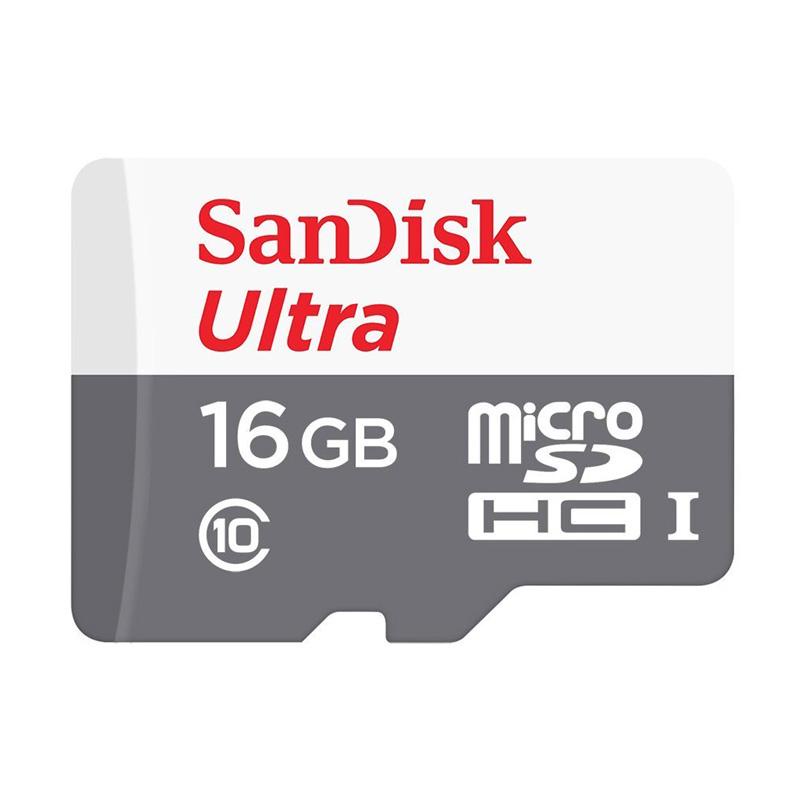 Sandisk Ultra Micro SD 16GB 80Mbps CLASS 10 MicroSDHC MicroSD Memory Card