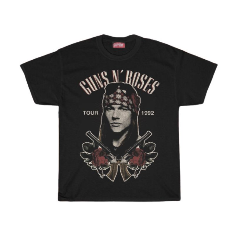 KAOS / T SHIRT / GUNS N ROSES / KAOS BAND GUNS N ROSES TOUR 1992