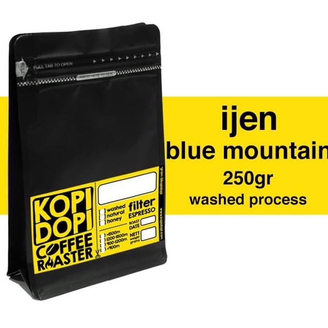 

[ COD ] Biji Kopi Bubuk Arabika Ijen Blue Mountain 250 gram 250gr 250g GRATIS ONGKIR Kode 959