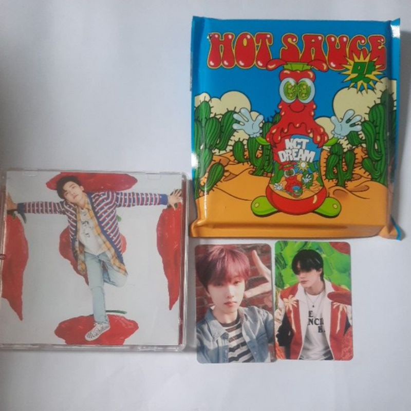 JEWEL CASE NCT DREAM HOT SAUCE PC JISUNG JENO