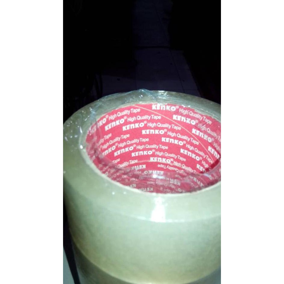 

Diskon Lakban Selotip Bening Tape Kenko High Quality Tape Buru Order
