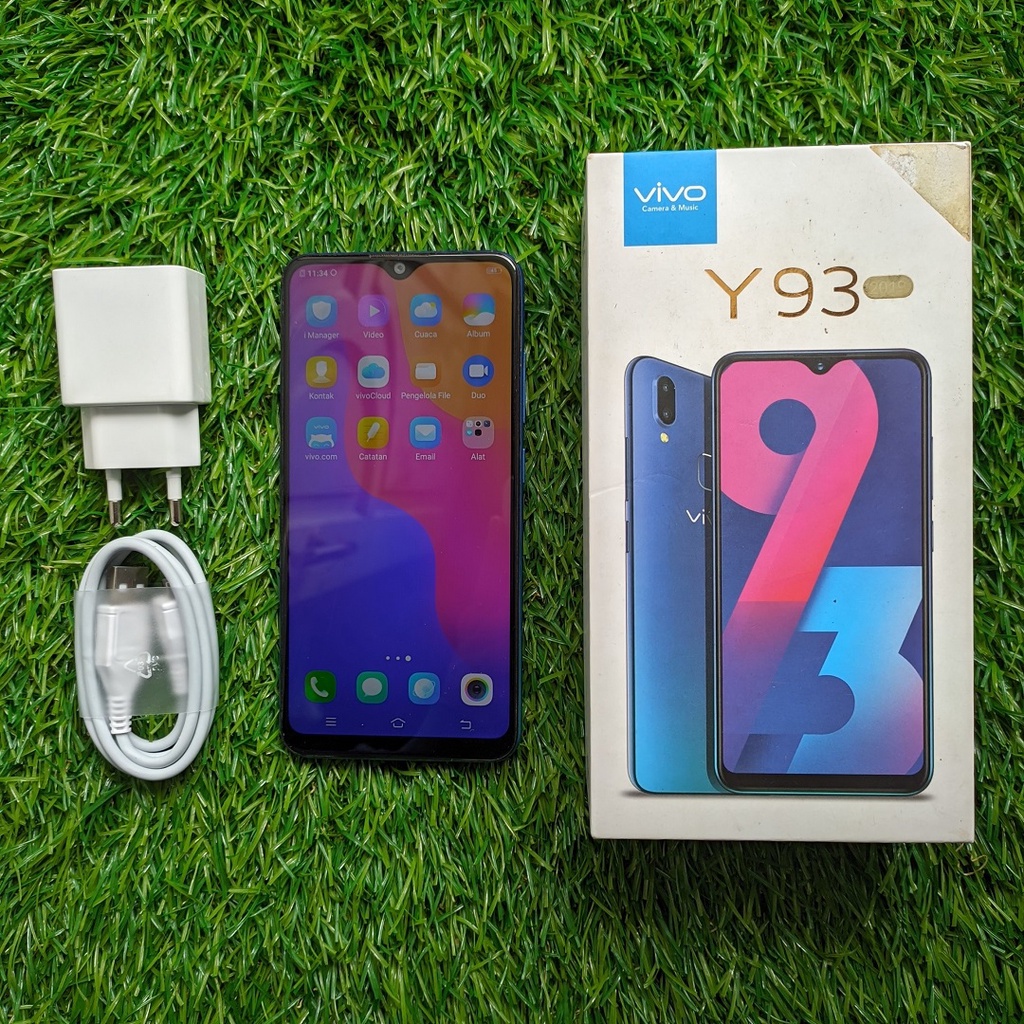 HP SECOND VIVO Y93 3/32 FULLSET NO HEADSET HANDPHONE SECOND HP SEKEN HANDPHONE SEKEN BEKAS MURAH-2