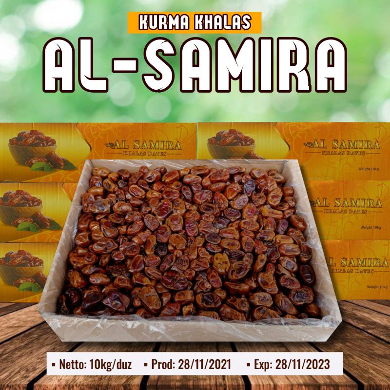 

KURMA KHALAS/KHALAS CURAH/KURMA KHALAS 10KG "ASYRAF