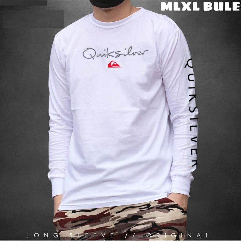 Kaos pria lengan panjang quiksilver aj