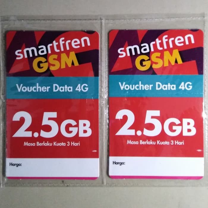 MURAH VOUCHER SMARTFREN KUOTA 2.5 GB