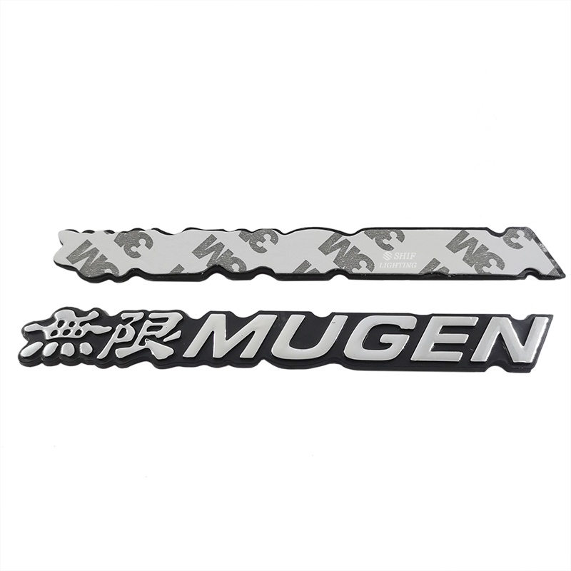 1pc Stiker Emblem Logo MUGEN Bahan ABS Untuk Dekorasi Mobil HONDA MUGEN