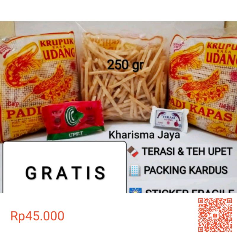 

promo krupukk padi kapas 3pcs..dgnn hargaa termurah.