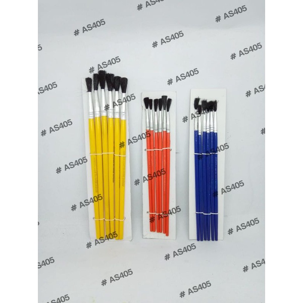 

Kuas Pagoda No 10, 3, 1 (6 pcs) / Kuas Lukis