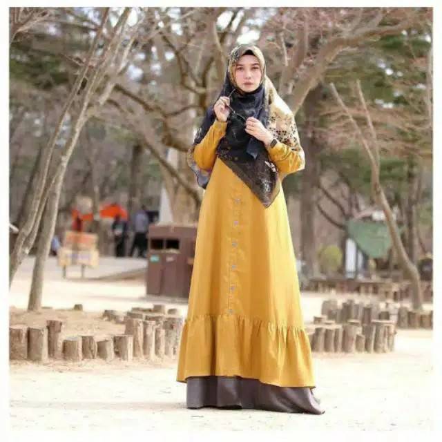 Premium Series ALUNA Dress Big Size Ukuran Size S M L XL 2XL 3XL 4XL XXL XXXL  XXXXL 2L 3L 4L 5L  Dress Wanita Jumbo Gamis Big Size Baju Korea Over Size