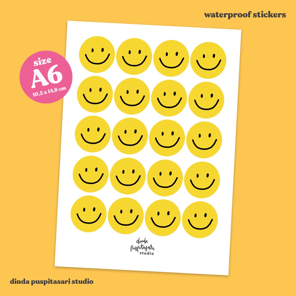 

Emoji Sticker Sheet A6