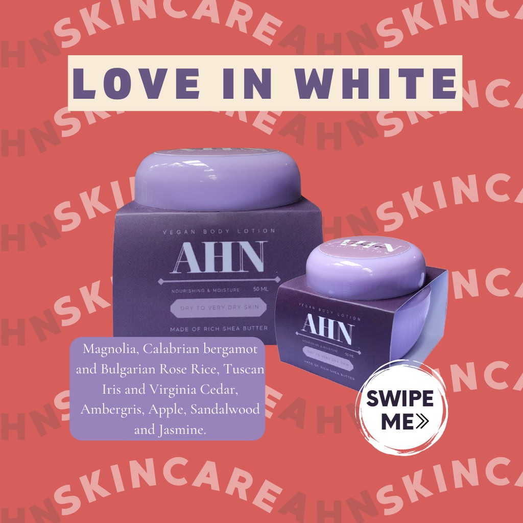 Body Lotion Fragrance Love In White (Dupe Fragrance Creed Love In White)  [AHN.OFFICIAL]