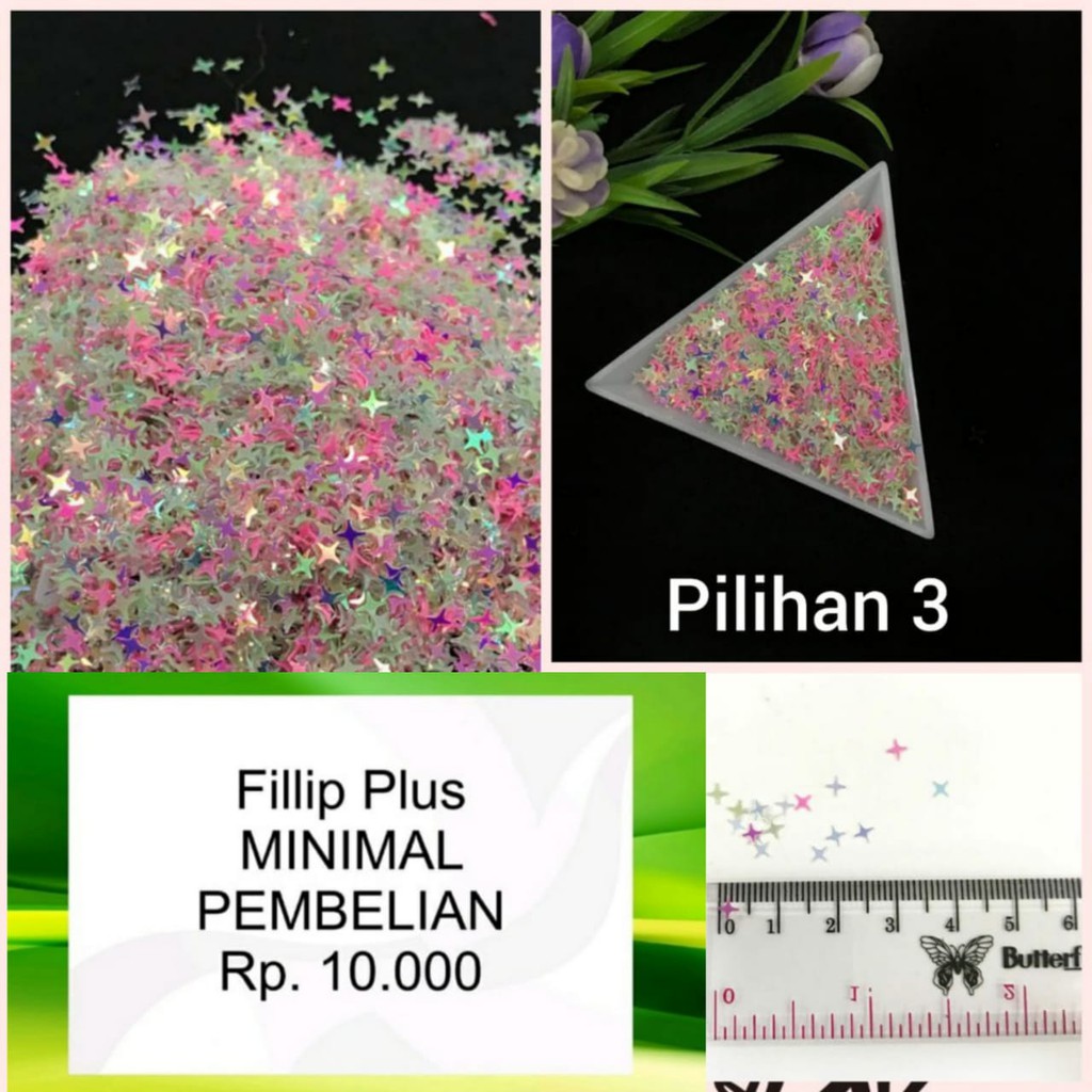 2 GRAM - BORCI | SPRINKLE | MANIK MANIK | SPRINKLE SLIME | PAYET BINTANG