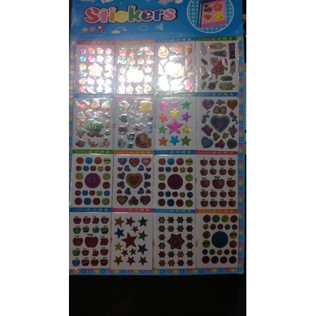 

Sticker Kecil Warna Karakter ecer