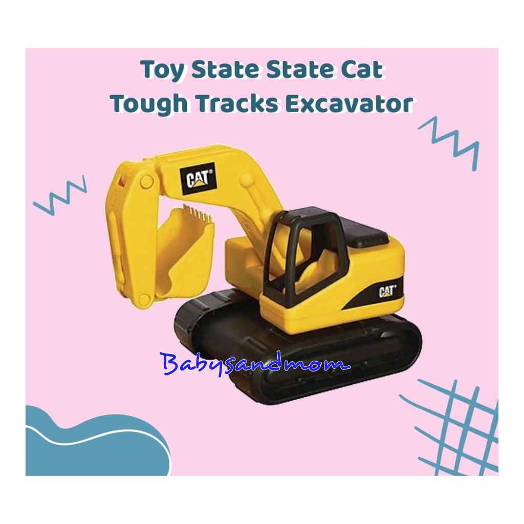 Toy State State Cat Tough Tracks Excavator