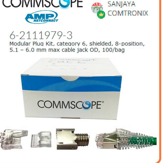 Cat 6 Patch Cord Cable Using Commscope Amp Genuine Utp 24awg Cable 1 2 3 5 10 Meter Lazada