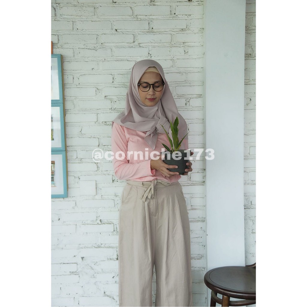 Corniche Kelly Wide Pants Beige - TP90201