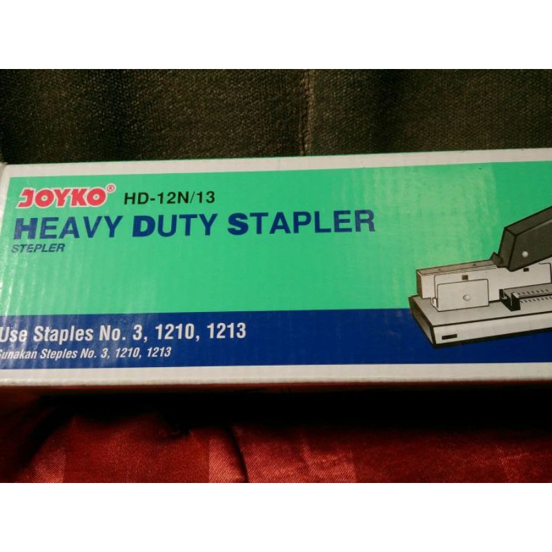 

Heavy Duty Stapler HD 12n/13