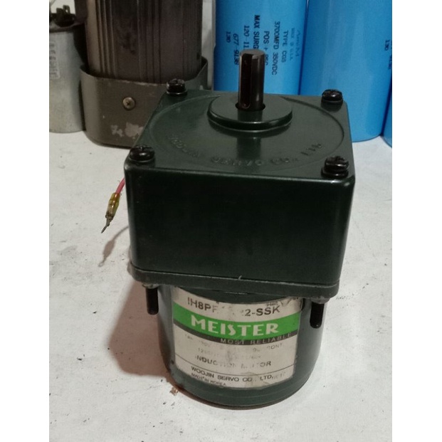 Ac Motor Gearbok 220V 25Watt Ratio 1 : 50