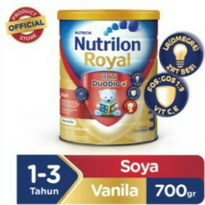 KK SUSU [PROMO] NUTRILON ROYAL SOYA 3 VANILA 700 GR