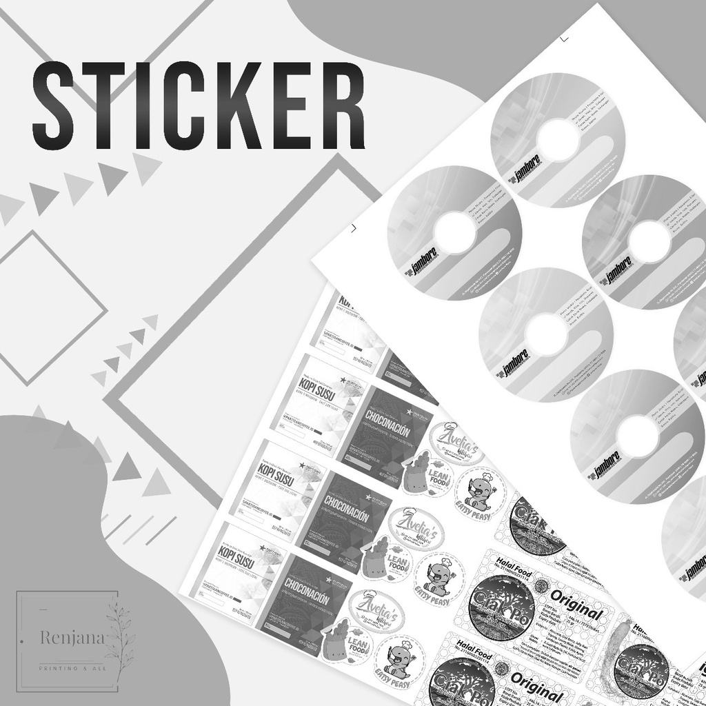 

Cetak Stiker Custom Hitam Putih