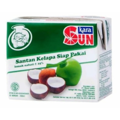 

Sun Kara Santan Kelapa 200ml