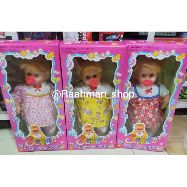 Boneka Susan Nangis Mamah papa
