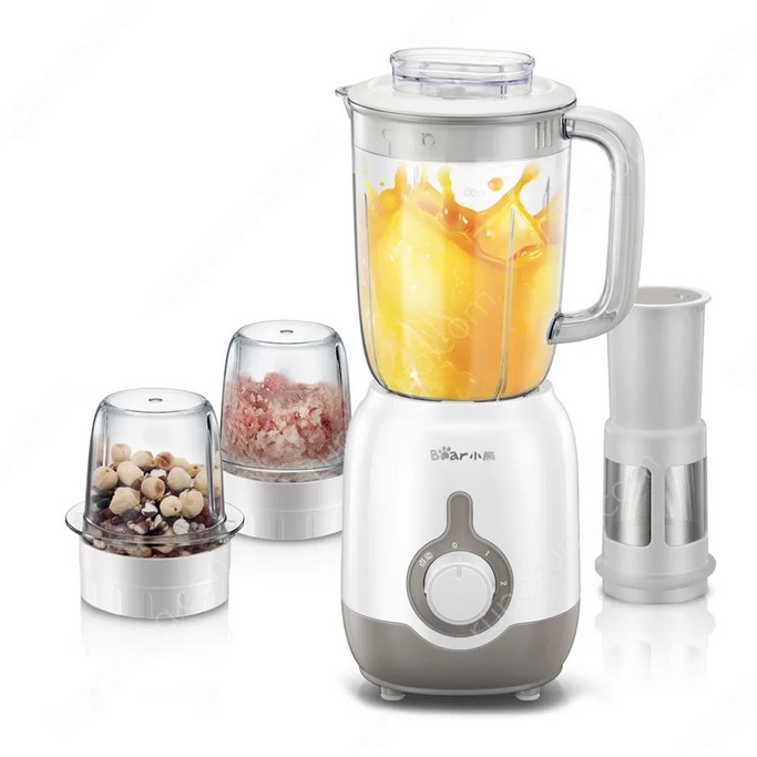 Bear Blender Making Juice And Cream Alat Blender Pelumat 1.2L Isi 3jar