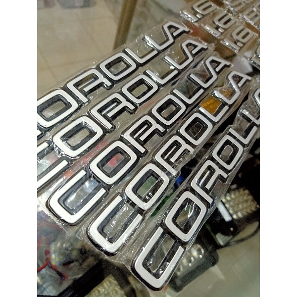Emblem Corolla Twincam
