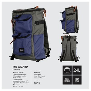 Tas Ransel Laptop Besar Pria Wanita Murah - Ravre The Wizard Forester