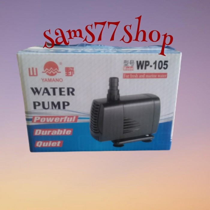 YAMANO WP 105 pompa mesin air celup hidroponik aquarium kolam