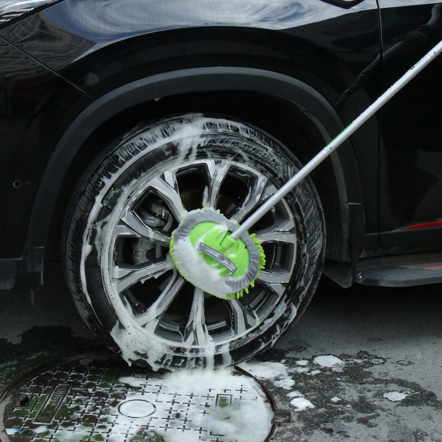 Car wash Adjustable Mop - alat lap cuci mobil